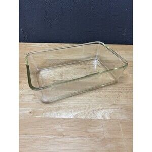 Vintage Westinghouse Refrigerator Dish Clear Glass 10.25" x 6.5" Food Storage